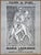 Original Semi Nude Tango Dancers Poster by Maria Lagrange, 1992 For Sale