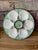 1930s French Longchamp Green and White Majolica Oyster Plate For Sale - Image 13 of 14