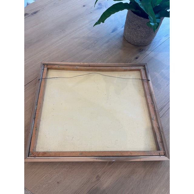 Late 20th Century Signed Haitian Folk Art Painting For Sale - Image 10 of 12