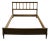 Drexel Furniture Walnut Early American Shaker Style Full Size Bed J15-1 For Sale