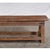 Vintage Indian Teakwood Bench, mid-century from a school or public space. It is functional and versatile with a beautiful...
