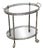 Vintage French Silver Plated Drinks Trolley, 1960 For Sale