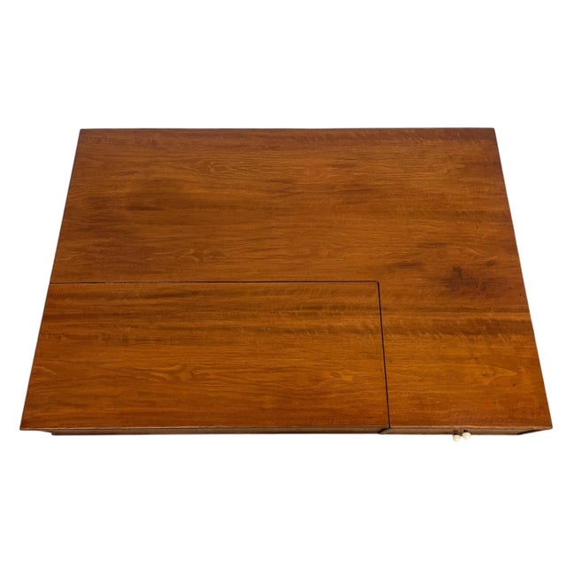 1950s Kipp Stewart for Drexel Declaration Mid Century Modern Coffee Table With Lift-Top and Drawers For Sale - Image 10 of 10