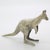 Vintage Italian Handmade Genuine Silver Kangaroo Large Rare Detailed Figurine Sculpture For Sale - Image 4 of 9