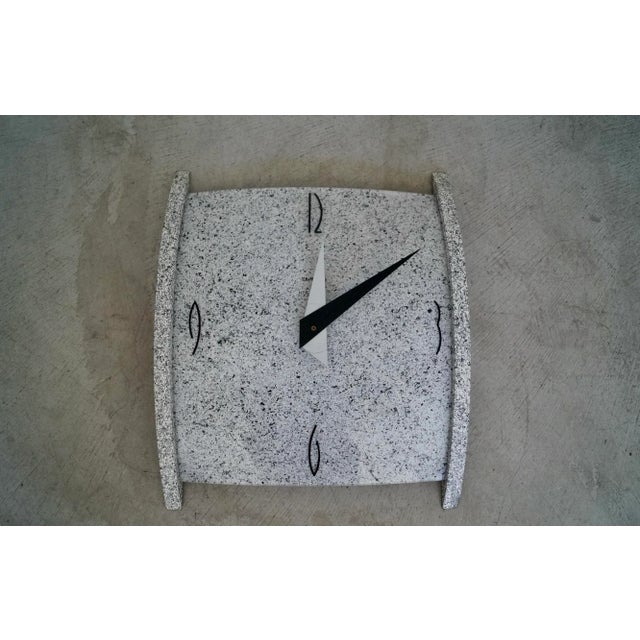 1980's Postmodern Memphis Style Wall Clock For Sale - Image 13 of 13