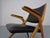 Boomerang Chair in Beech & Leather by Louis Van Teeffelen for Wébé Furniture, Netherlands, 1960s For Sale - Image 18 of 18