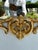 Gold Circa 1920–1940 Chinoiserie Carved Wood Gilt Mirror For Sale - Image 8 of 10