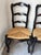 Late 20th Century French Provincial Ladderback Chair Rush Seat For Sale - Image 9 of 10