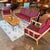 Mid 20th Century Henning Kjærnulf Carved Oak Sofa Set, Wool, Denmark, 1960s, Attributed For Sale - Image 5 of 6