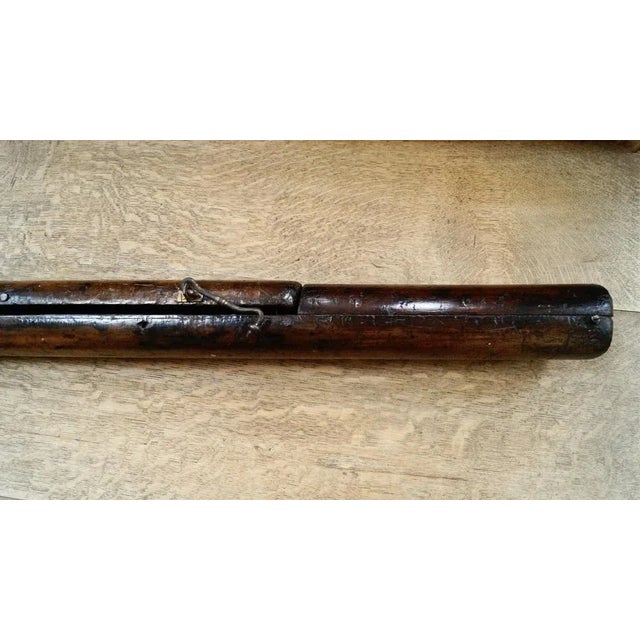 Regency Mahogany Library Pole Ladders, 1810s For Sale - Image 11 of 12