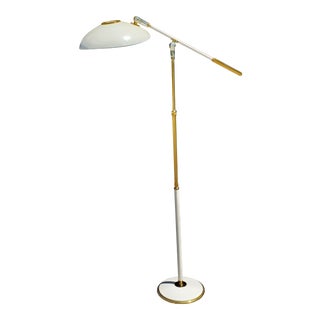 Gerald Thurston for Lightolier Reading Saucer Lamp For Sale