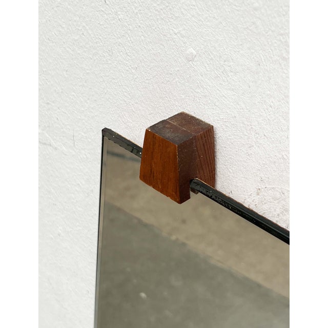 Mid-Century Modern German Teak Wall Mirror, 1960s For Sale - Image 18 of 18