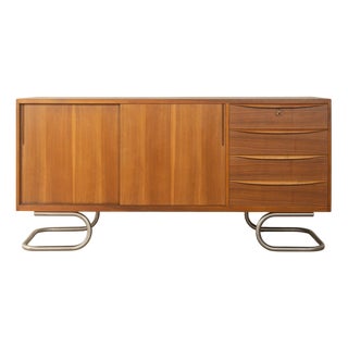 Vintage Sideboard in Walnut, 1950s For Sale