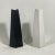 Postmodern Slanted Black and White Vase Pair by Studio Nova For Sale - Image 13 of 13