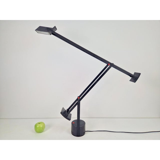 Tizio table lamp by richard sapper for artemide, 1970s the iconic black artemide tizio table lamp with its distinctive...