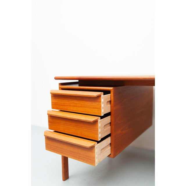 Teak Desk by GV Gasvig for GV Møbler, 1960s For Sale - Image 6 of 11