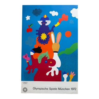Otmar Alt, München 1972 Olympic Games, Printed in Germany For Sale