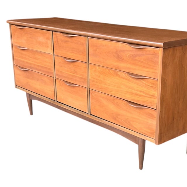 1960s Danish Modern Walnut Dresser For Sale - Image 15 of 15