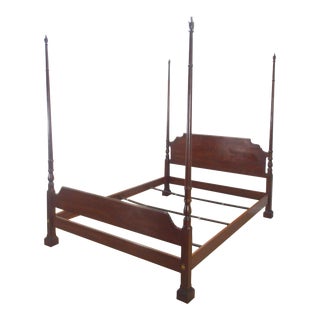 Ethan Allen Cherry Queen Bed For Sale