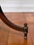 1940s Georgian Style Walnut Three-Leaf Dumbwaiter, Wine, Drinks Table With Handle For Sale - Image 9 of 10