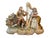 A spectacular vintage Lenwile Ardalt porcelain figural lamp and music box depicting a romantic Rococo-style courting scene...