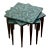 Mid 20th Century Faux Agate Laminate Stacking Tables For Sale