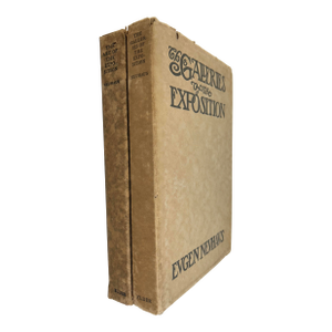 1910s Illustrated Octavo Volumes, the Galleries and Art of the Exposition (1915 Ppie) - 2 Books