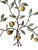 Vintage Large Italian Tole Espalier / Espaliered Orange Citrus Tree Wall Sconce / Candle Holder Sculpture For Sale - Image 4 of 8