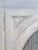 Early 20th Century Neoclassical White Marble Mantel For Sale - Image 4 of 10