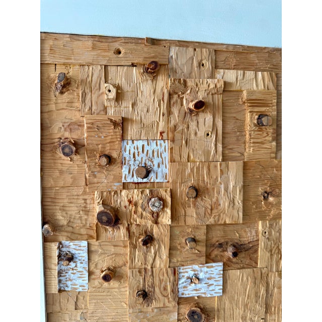 Gordon Powell, Painted Wood Assemblage Abstract Art Sculpture Painting Gordon Powell Modernist For Sale - Image 10 of 18