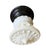 Antique Ceiling Light Fixture With Cast Acanthus Motif For Sale In Los Angeles - Image 6 of 6