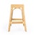 2020s Robias 24.5 in. Seat Height Rectangular Rattan Backless Counter Stool with Footrest, Natural/ Natural Rattan Frame For Sale - Image 5 of 9