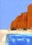 Blue After David Hockney Abstract Poolside Beach Landscape Oil Painting by Alexandra Swistak For Sale - Image 8 of 11