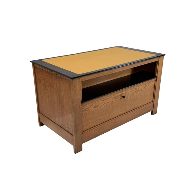 Art Deco Modernist Free-Standing Desk by J.A. Muntendam for L.O.V. Oosterbeek, 1920s For Sale - Image 6 of 18