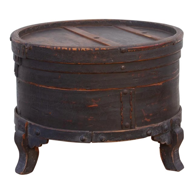 Rare Large Qing Dynasty Wood Box For Sale