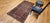 19th Century Antique Persian Kurdish Rug, Hand-Knotted Wool, All-over Paisley Pattern, Rust & Navy, 3x6 For Sale - Image 5 of 17