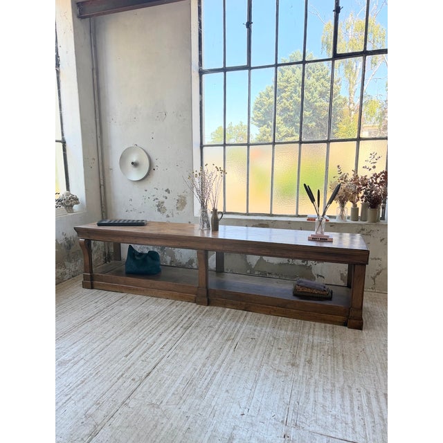 Glovemakers Drapers Table in Oak, 1900 For Sale - Image 5 of 18