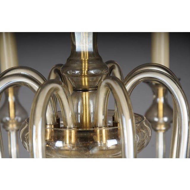 20th Century Italian Glazed Chandelier For Sale - Image 9 of 18
