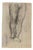 Luigi Galli, Nude, Anatomical Studies, Late 19th Century, Pencil on Paper For Sale