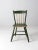 Farmhouse Antique Primitive Painted Plank Seat Chair For Sale - Image 3 of 11