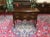 Queen Anne Vintage Lowboy Chest Solid Wood Cherry Small Vanity Dresser For Sale - Image 3 of 9