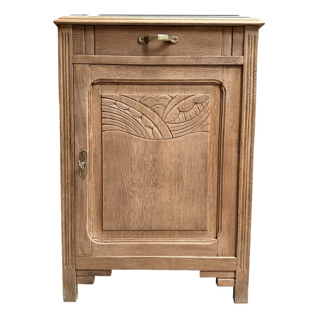 Art Deco Oak Buffet, 1930s For Sale