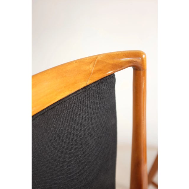 Wood 1950s Set of 4 Swedish Dining Chairs For Sale - Image 7 of 10