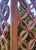 Mid 20th Century Four Panels Teak Folding Screen Room Divider For Sale - Image 4 of 8