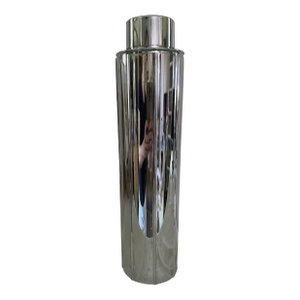 1930s Art Deco Skyscraper Chrome Cocktail Shaker by Norman Bel Geddes for Revere