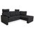 Modern Conseta Corner Sofa in Dark Grey Fabric from Cor For Sale - Image 3 of 17