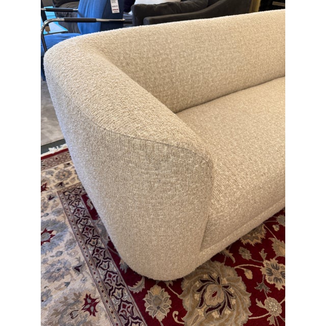 Crate & Barrel Contour Collection Apartment Sofa, Oat For Sale In San Francisco - Image 6 of 12