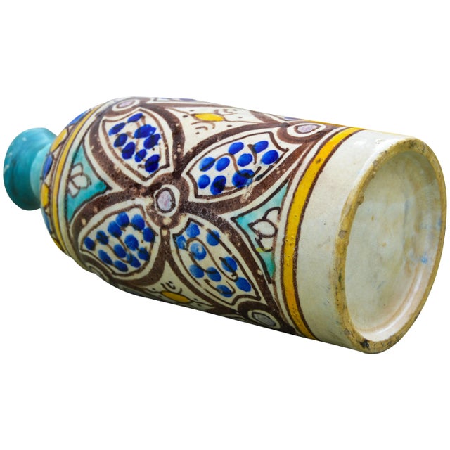 Mid 20th Century Moorish Ceramic Vase For Sale - Image 9 of 10