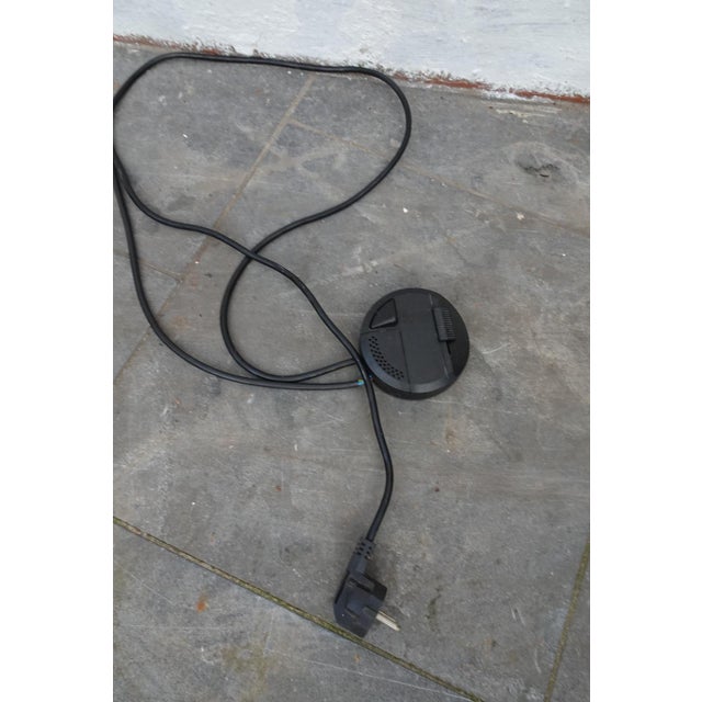 Vintage Italian Black Metal Floor Lamp by Lami Progretti, 1980 For Sale - Image 14 of 18