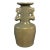Antique Chinese Official‑Style Celadon Vase With Phoenix‑Shaped Handles For Sale